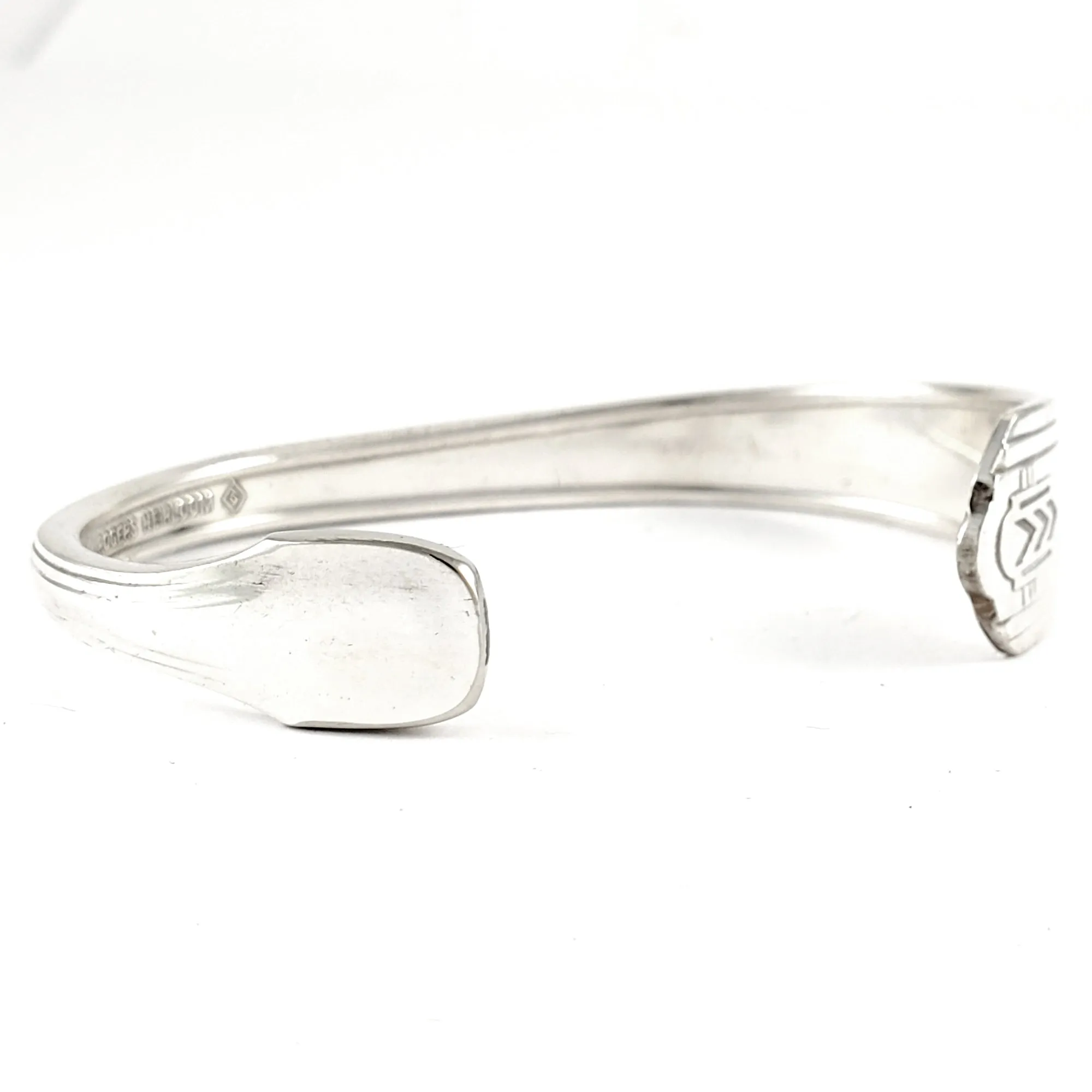 Oneida Chevron Spoon Cuff Bracelet