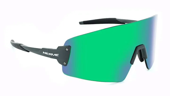 Optic Nerve FixieBLAST Smoke Lens Sunglasses in Green Mirror