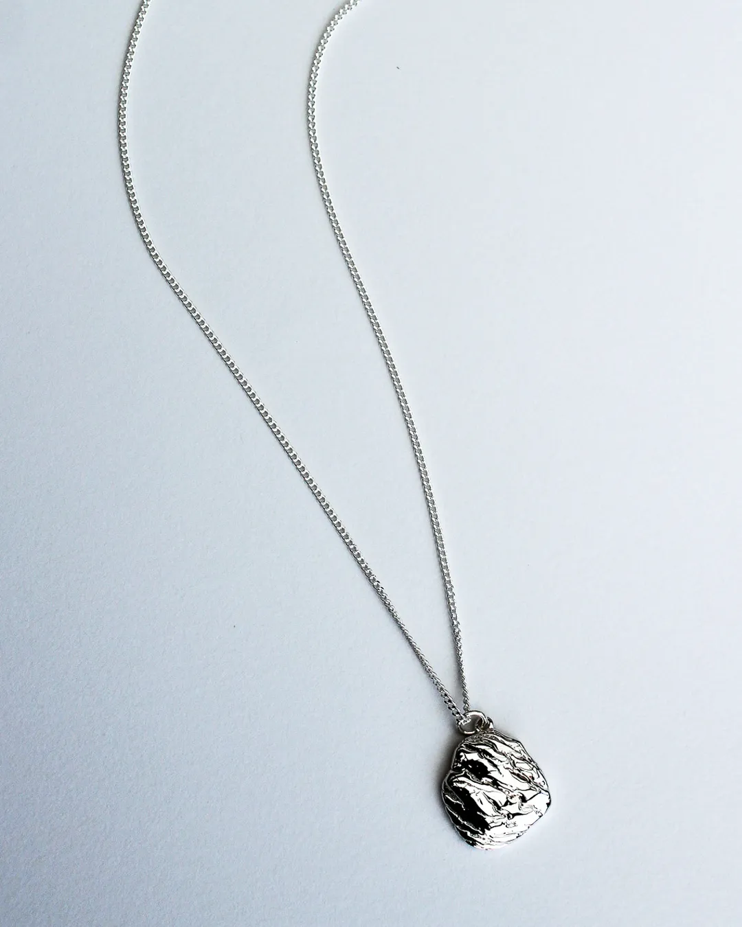 Oyster Shell Coin Necklace