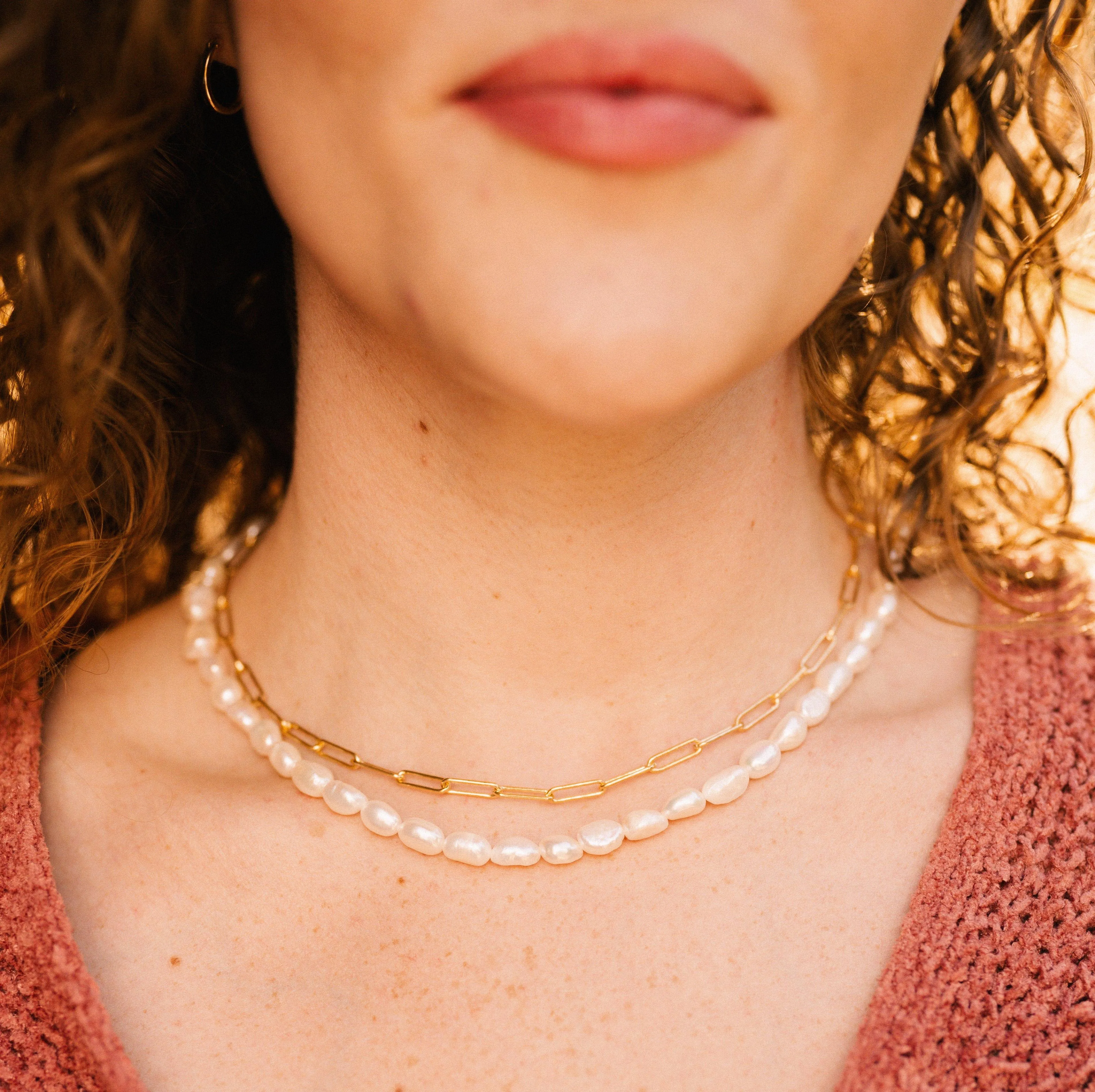 Personalized Paperclip Necklace