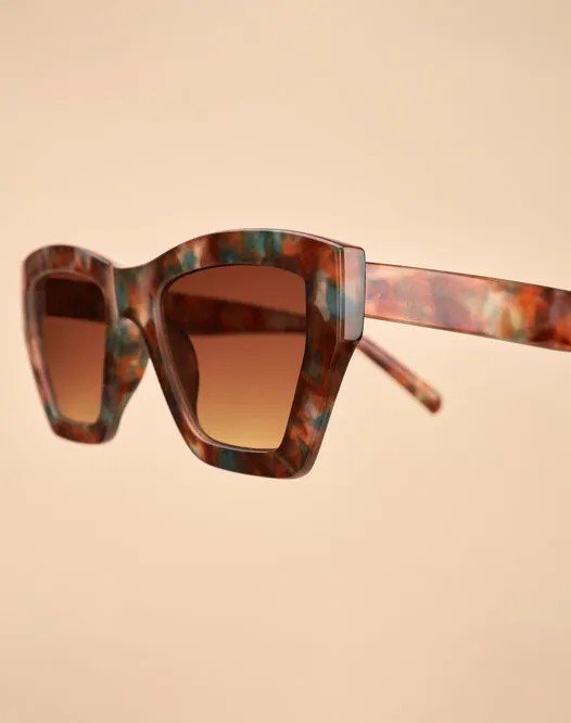 Powder - Arwen Sunglasses - Ocean Tortoiseshell