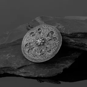 Premium Birka Brooch, Silver