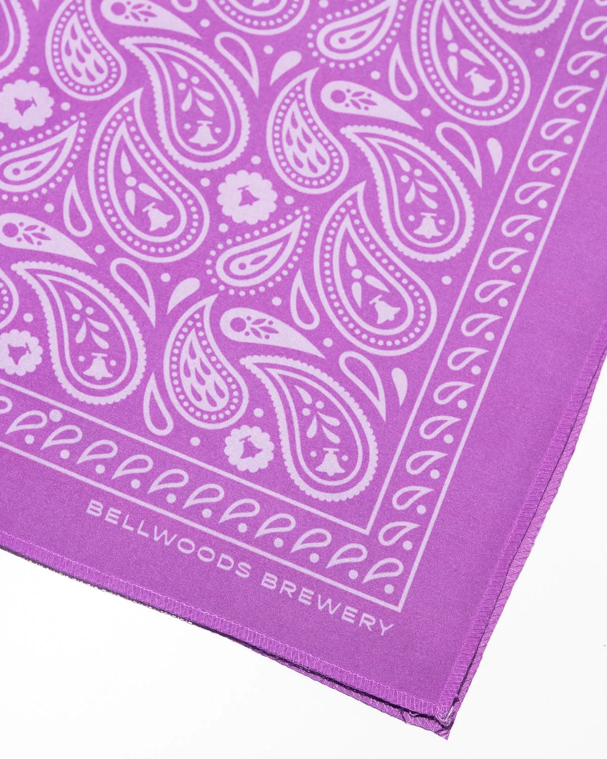 Purple Paisley Bandana