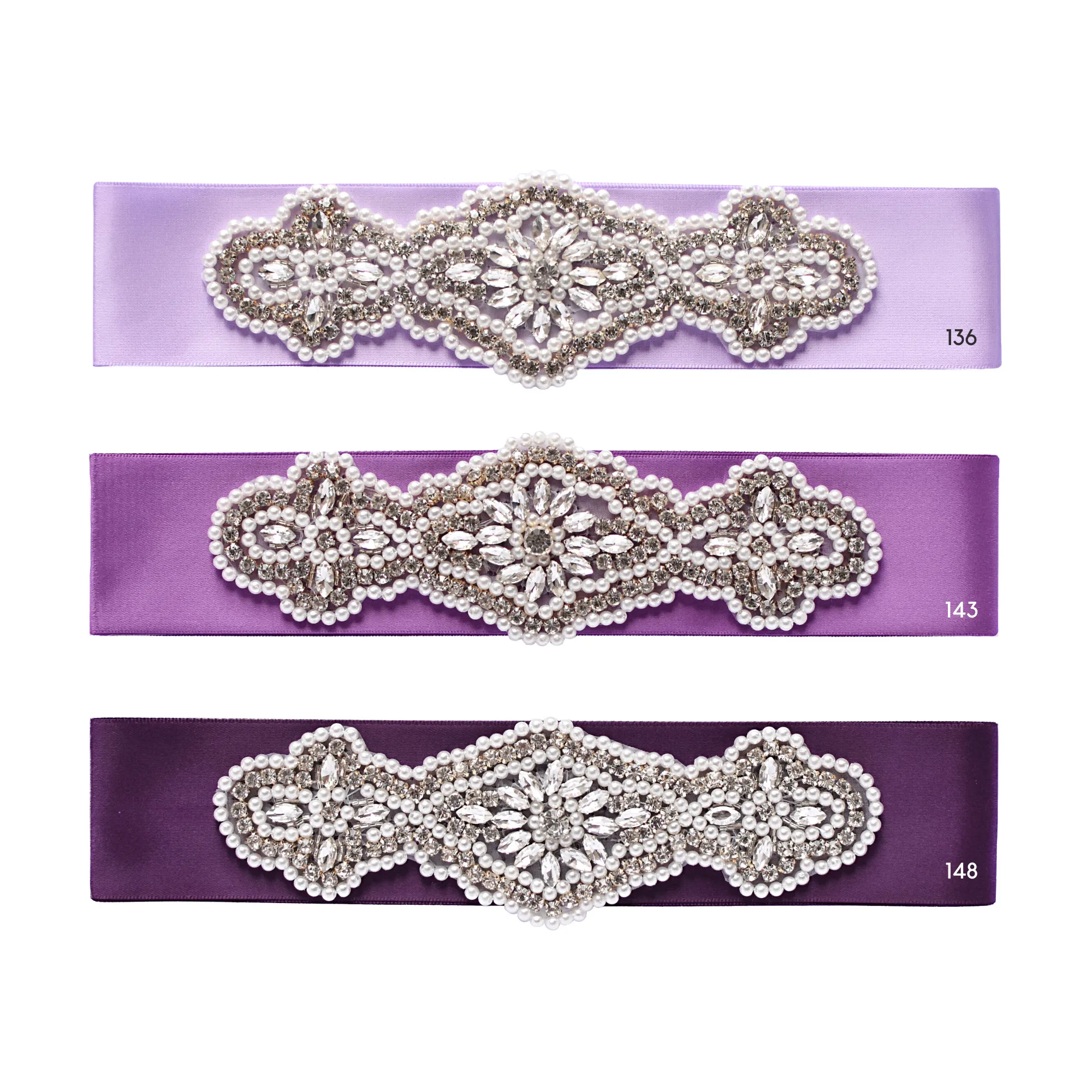 Rhinestone wedding belt - Style 068