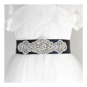 Rhinestone wedding belt - Style 068