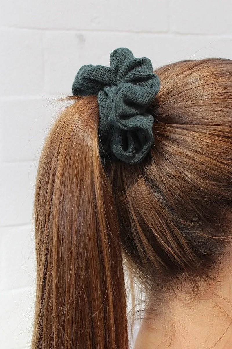 Ribbed Scrunchie