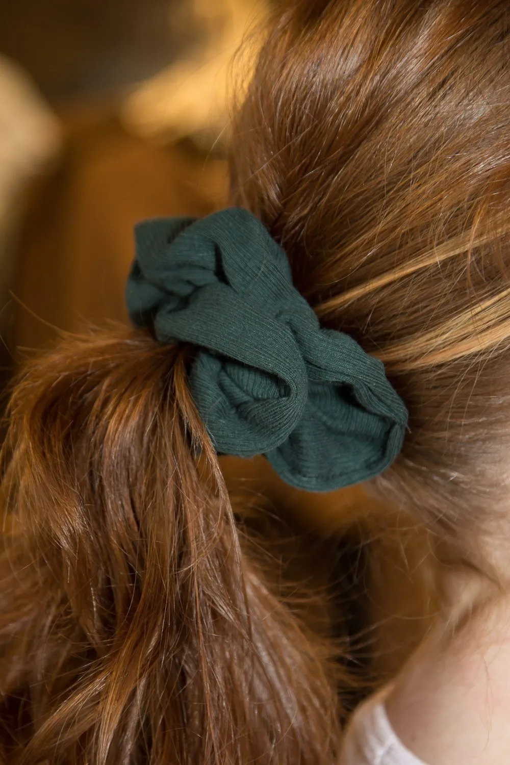 Ribbed Scrunchie