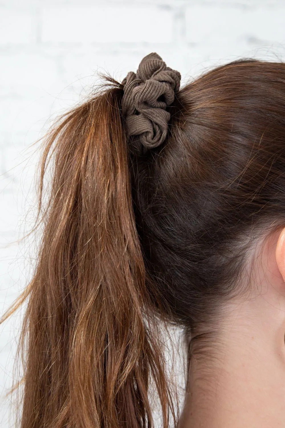 Ribbed Scrunchie