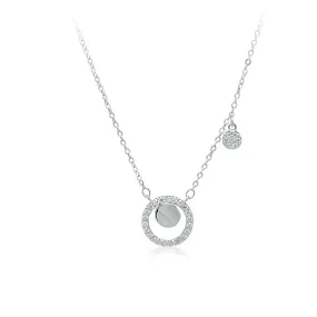 Round Cubic Zirconia Necklace