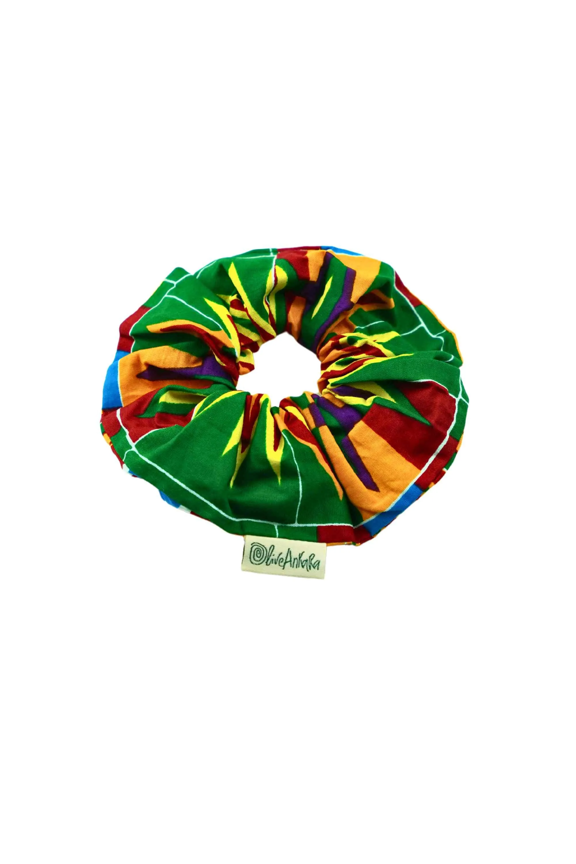 Scrunchie African Ankara Wax Cotton Print - 221