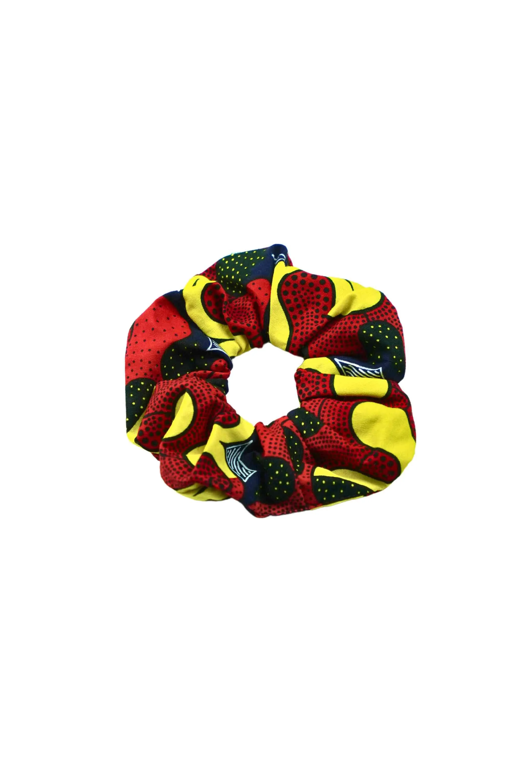 Scrunchie African Ankara Wax Cotton Print - 228