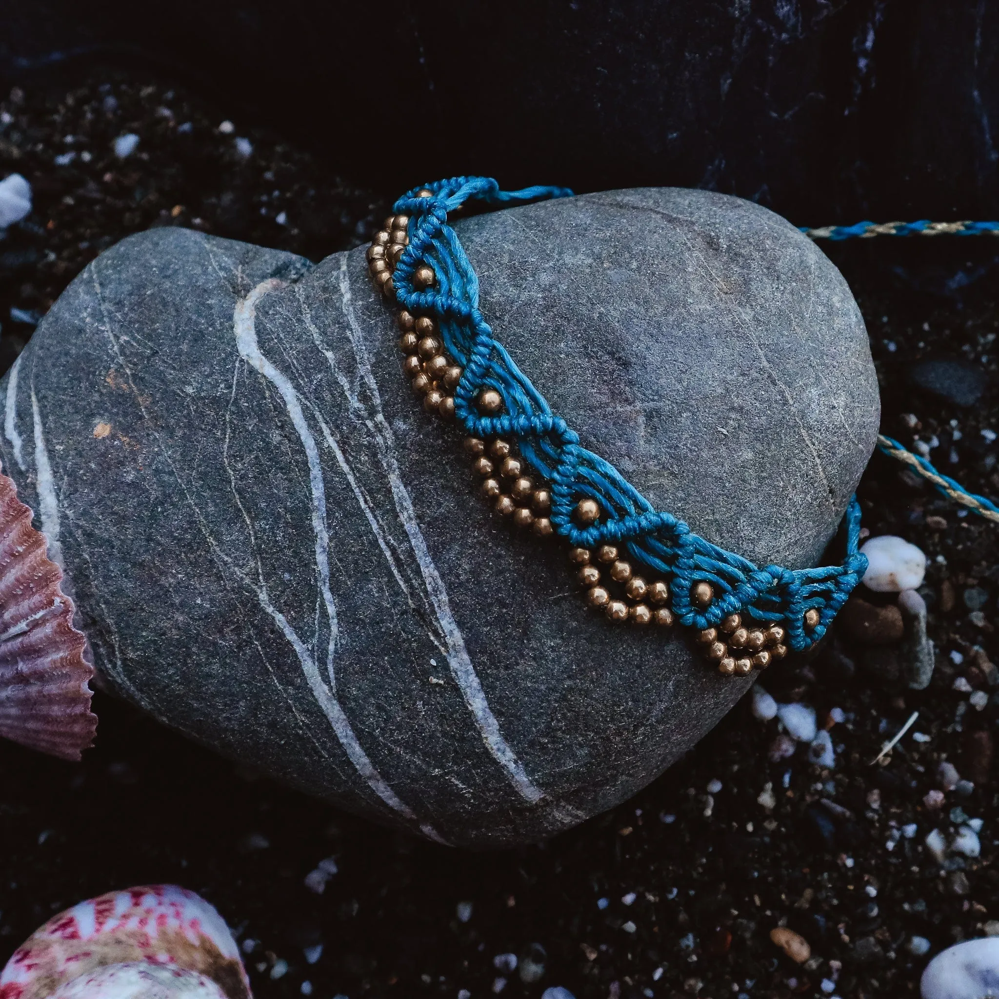 Sea Of Turquoise Anklet