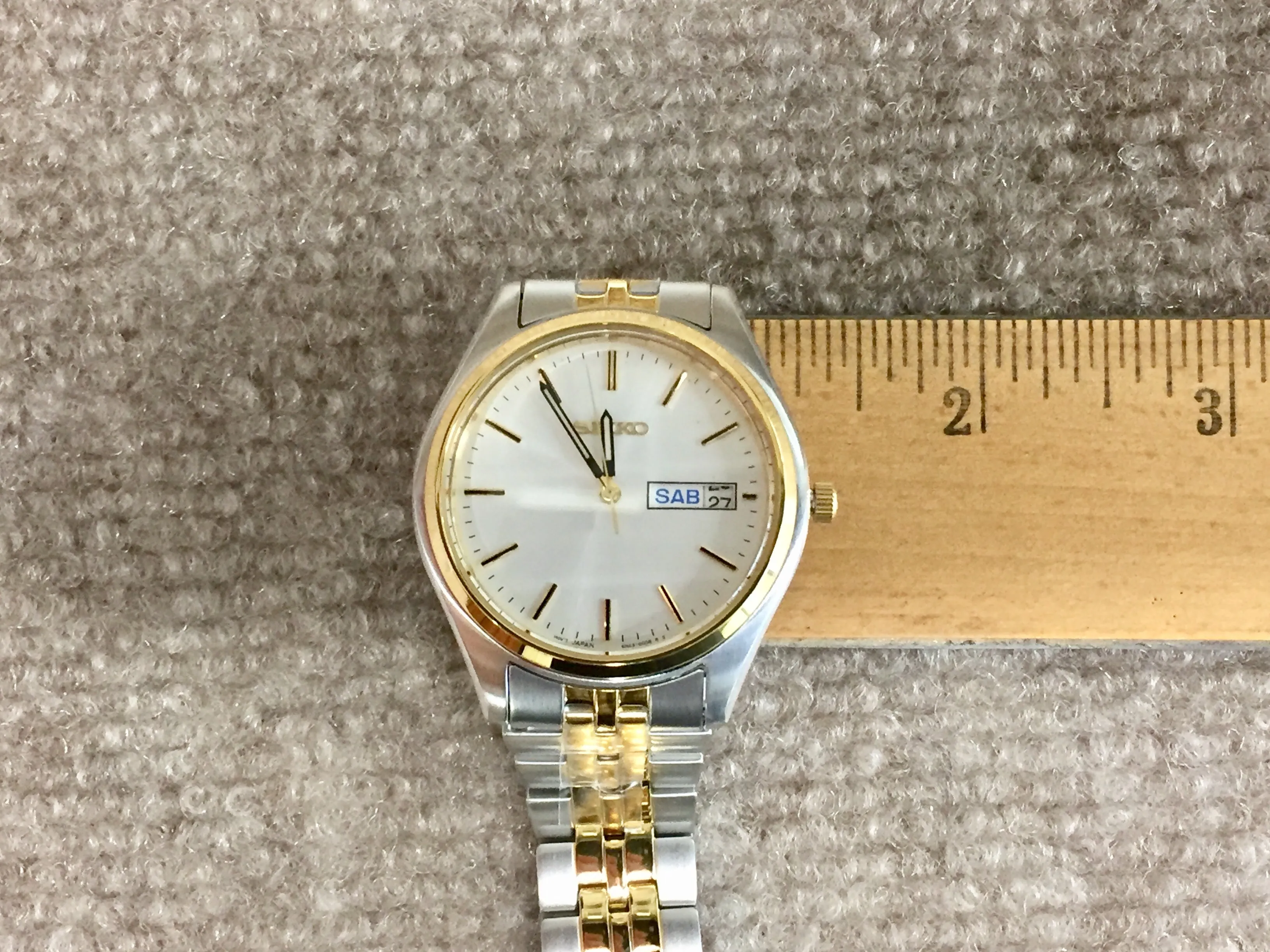 Seiko Gold And Silver Color Men's Watch