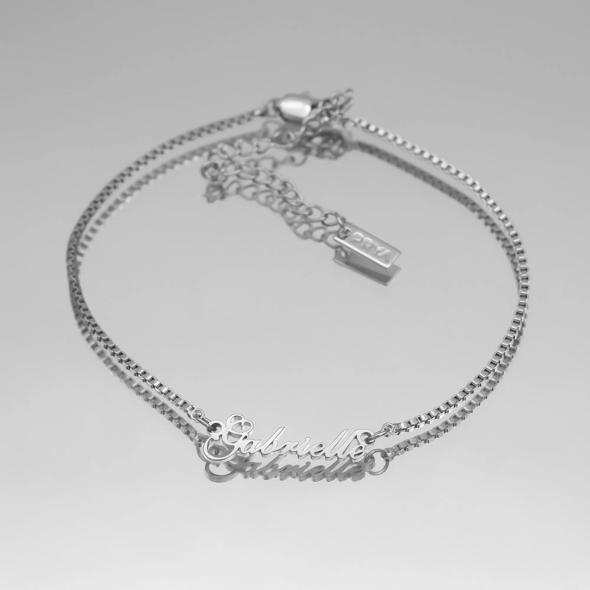 Siena Name Anklet