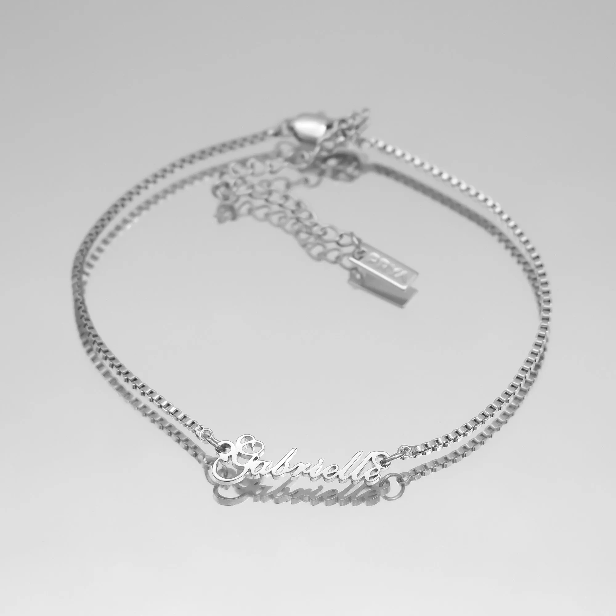 Siena Name Anklet