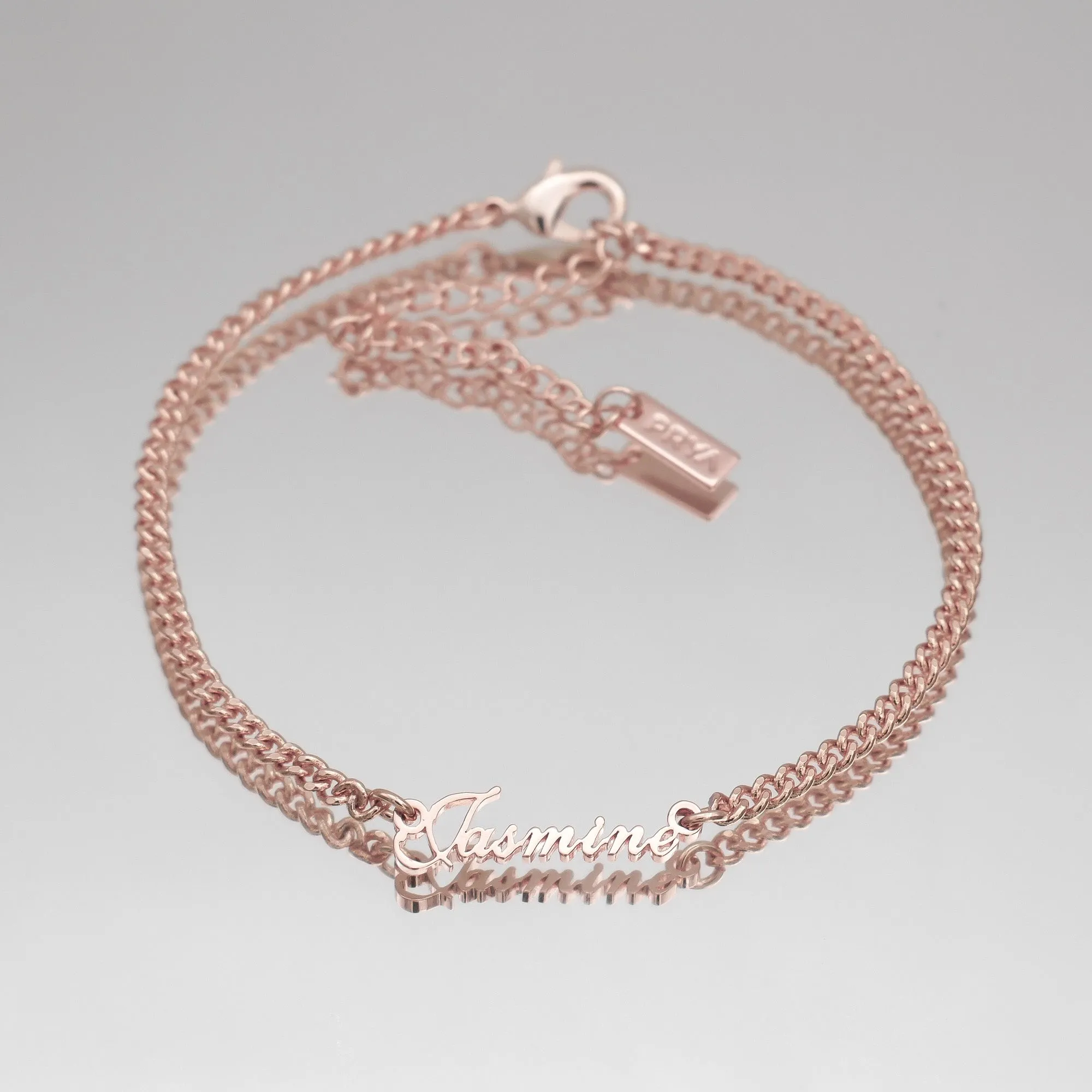 Siena Name Anklet