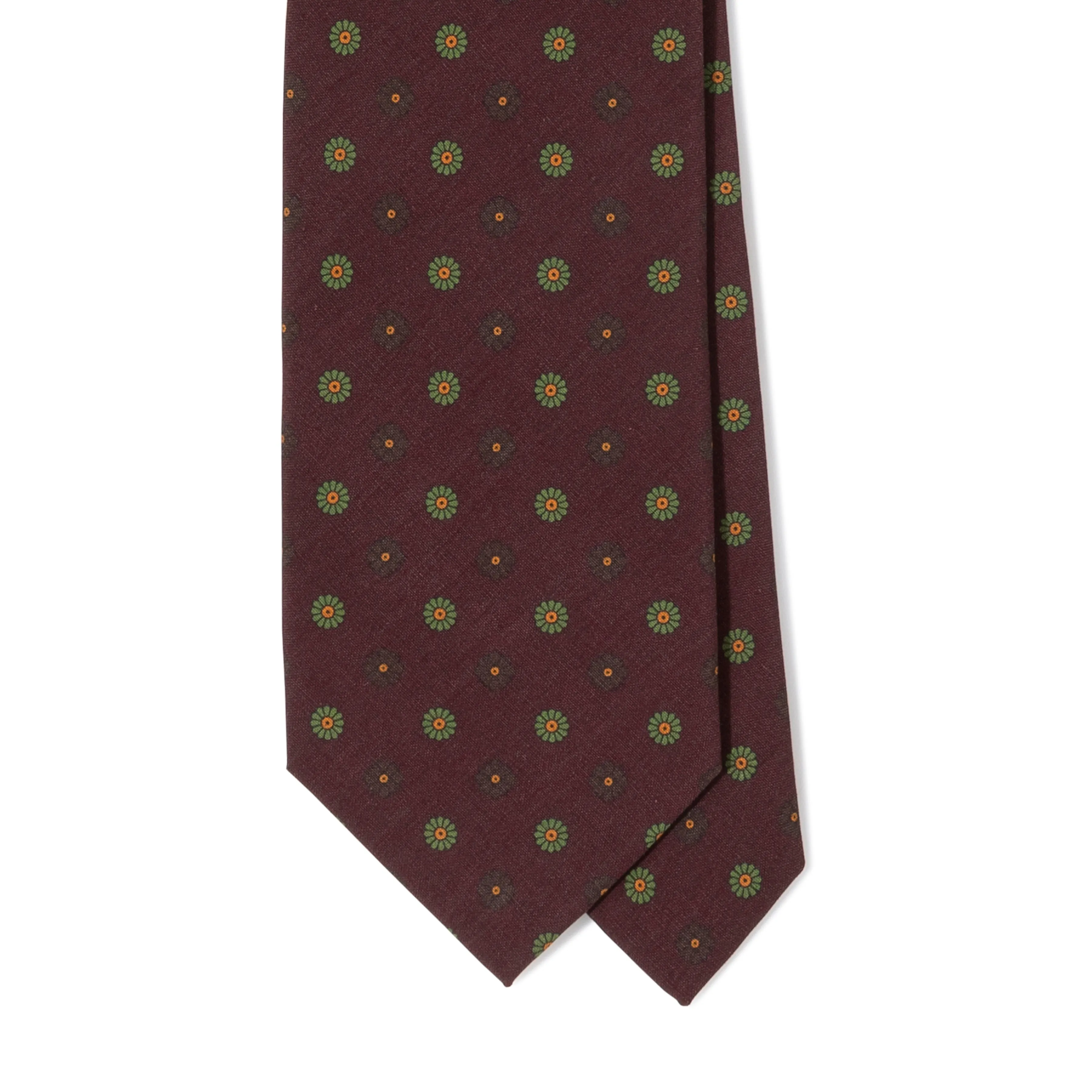 Silk Print Self-tip Tie