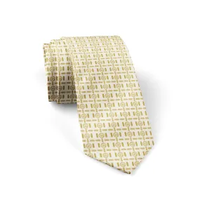 Silk Tie for Men Cyclades Midas