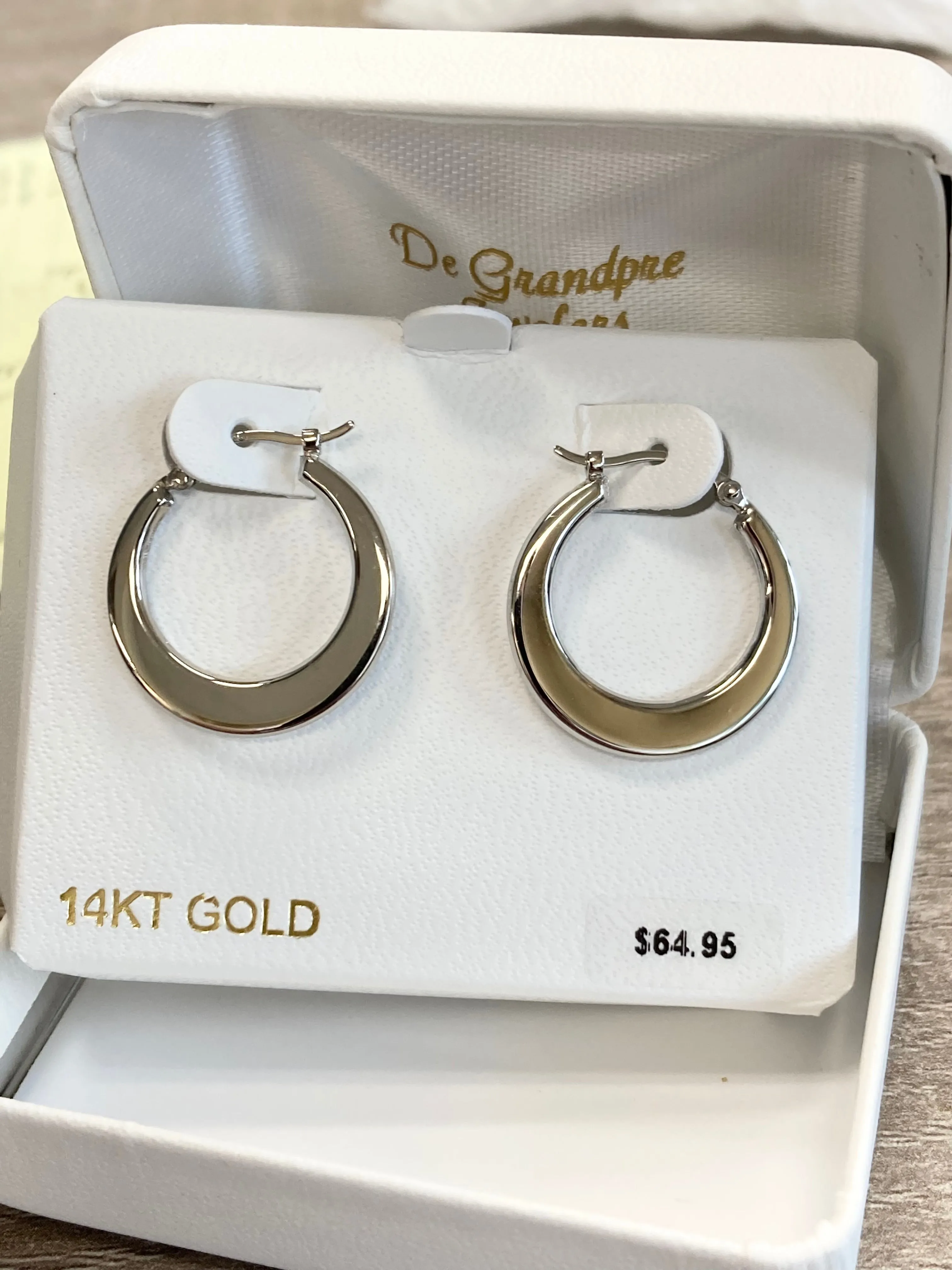 Silver Hoop Earrings