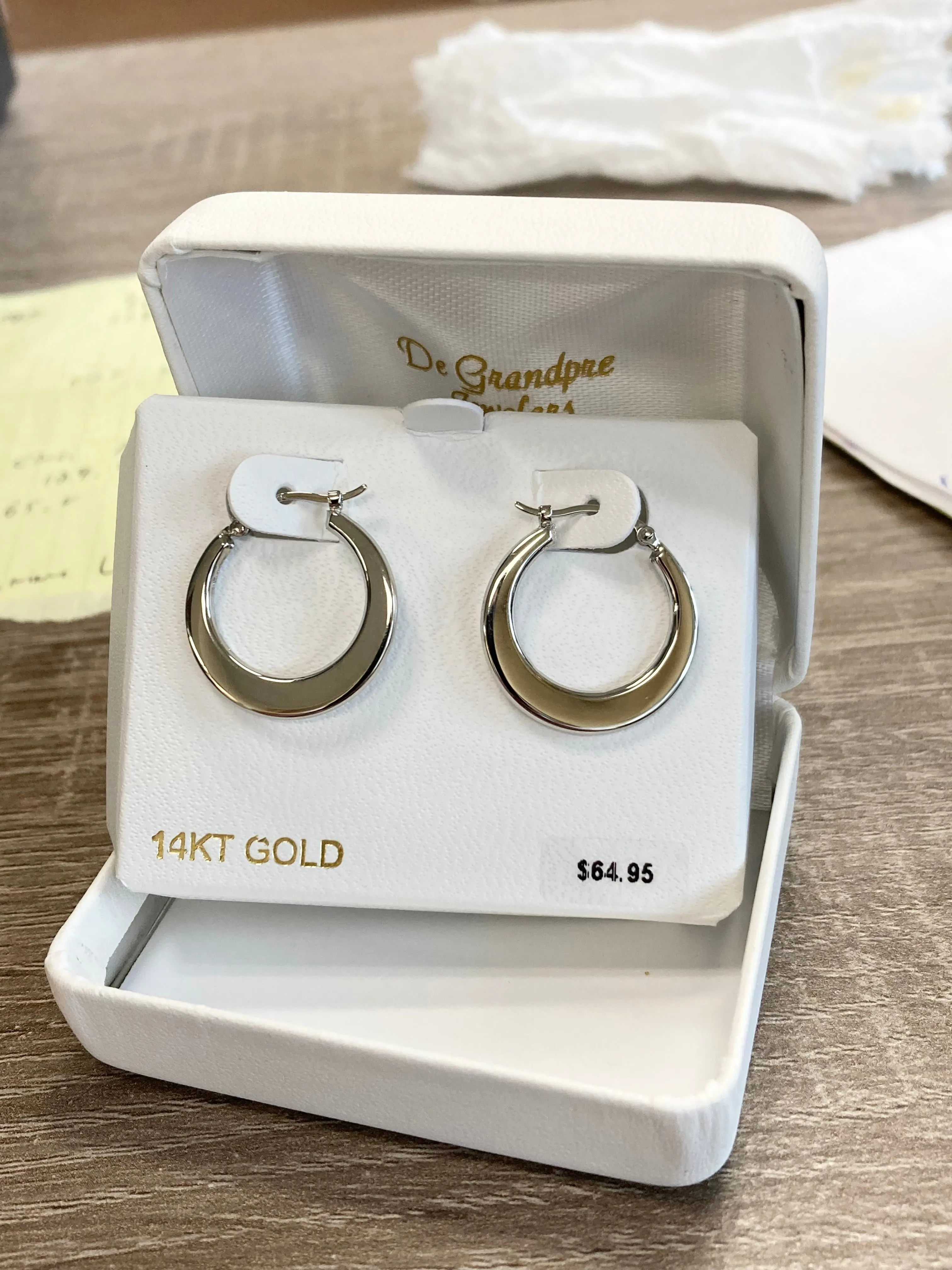 Silver Hoop Earrings