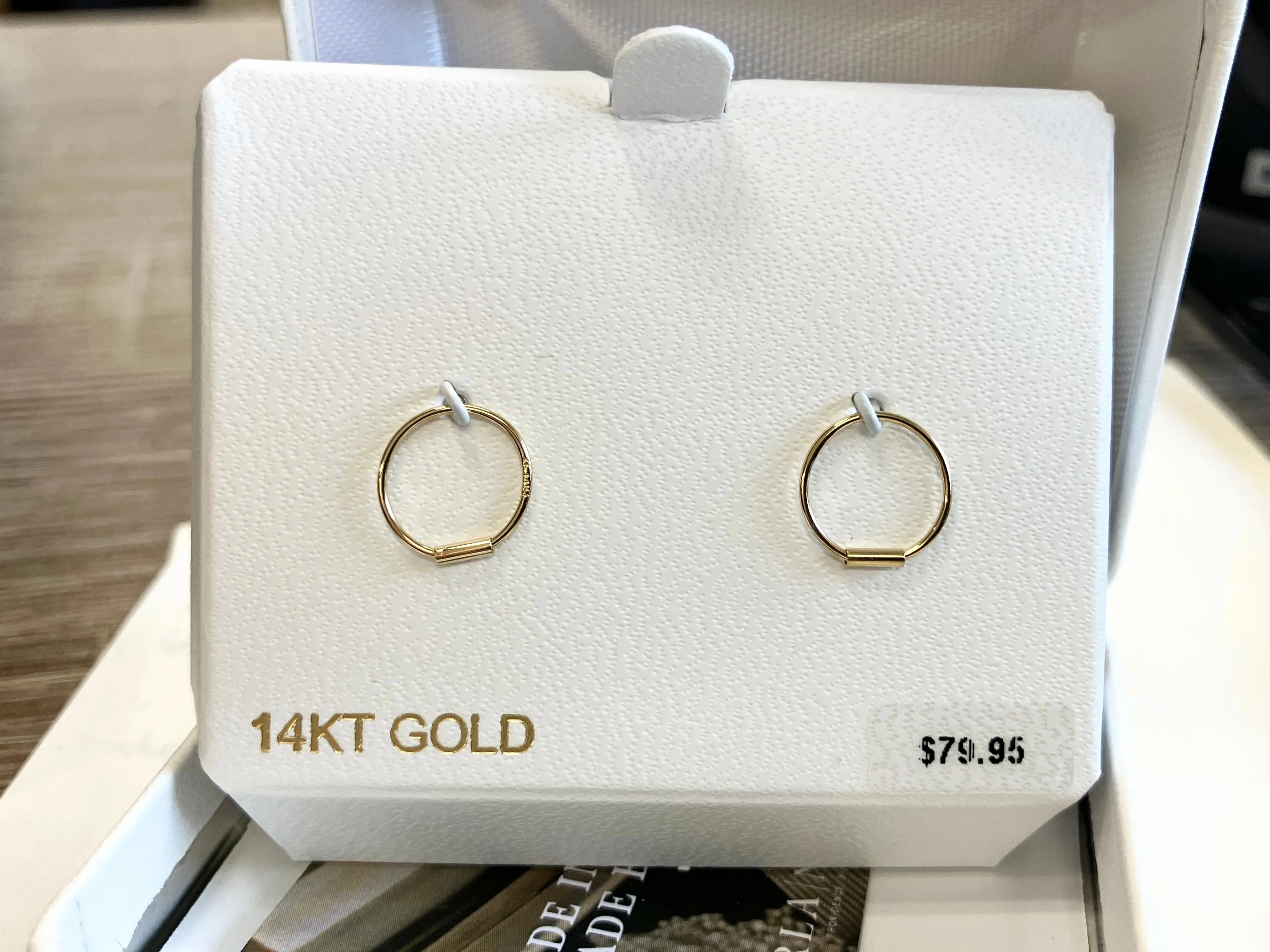 Small Gold Hoop Earrings