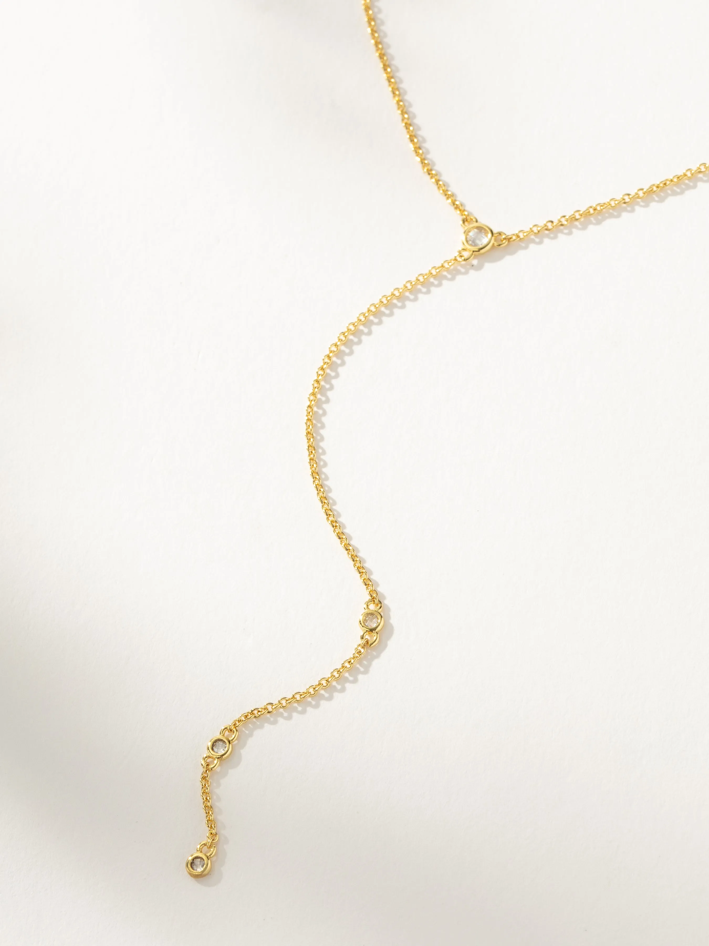 Soft Touch Lariat Necklace