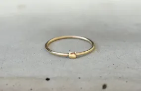 Solid gold Little Nonsense ring