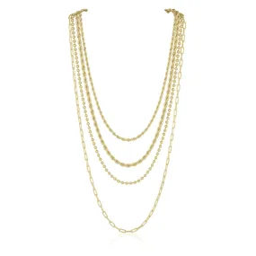 STACKABLE GOLD NECKLACE