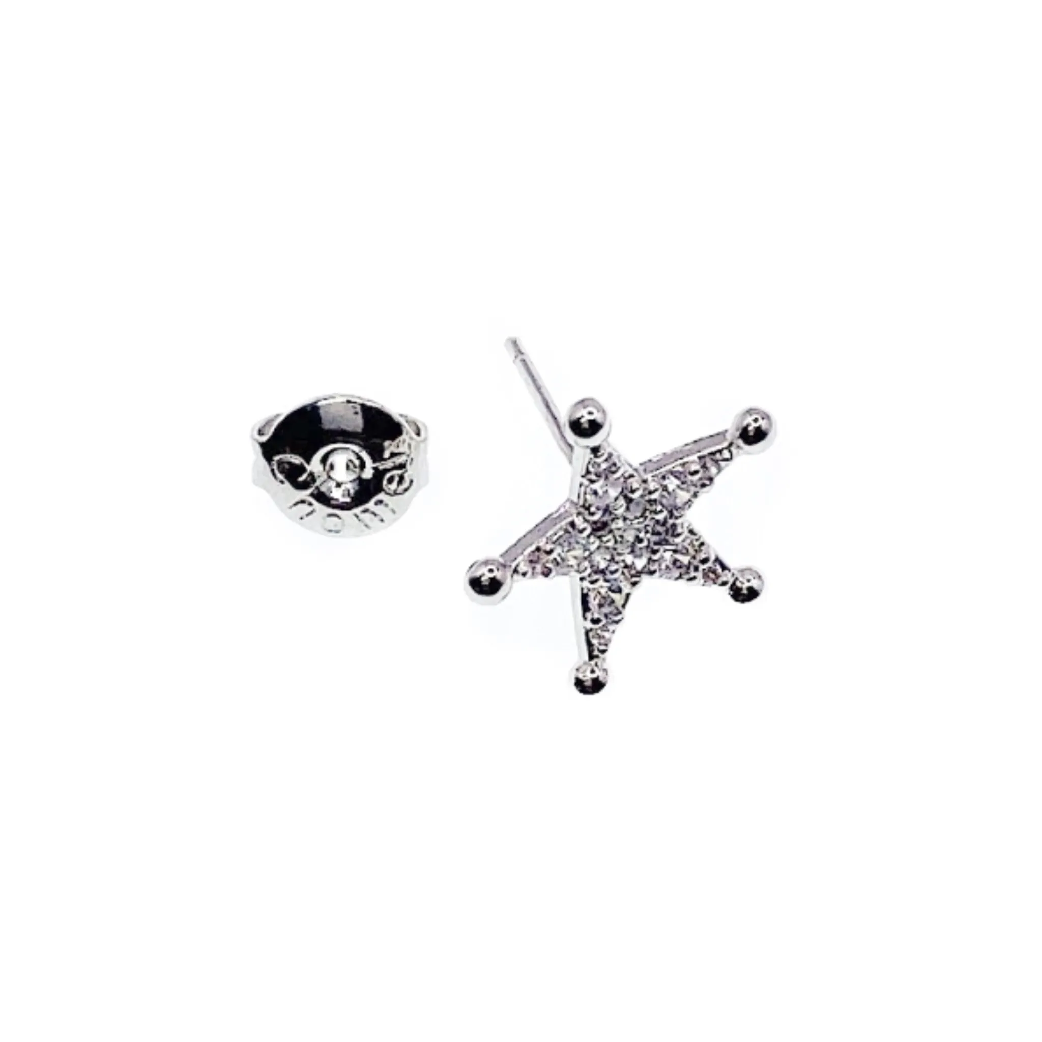 Star Cubic Zirconia Earrings