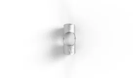 Sterling silver full finger ring "Silk"