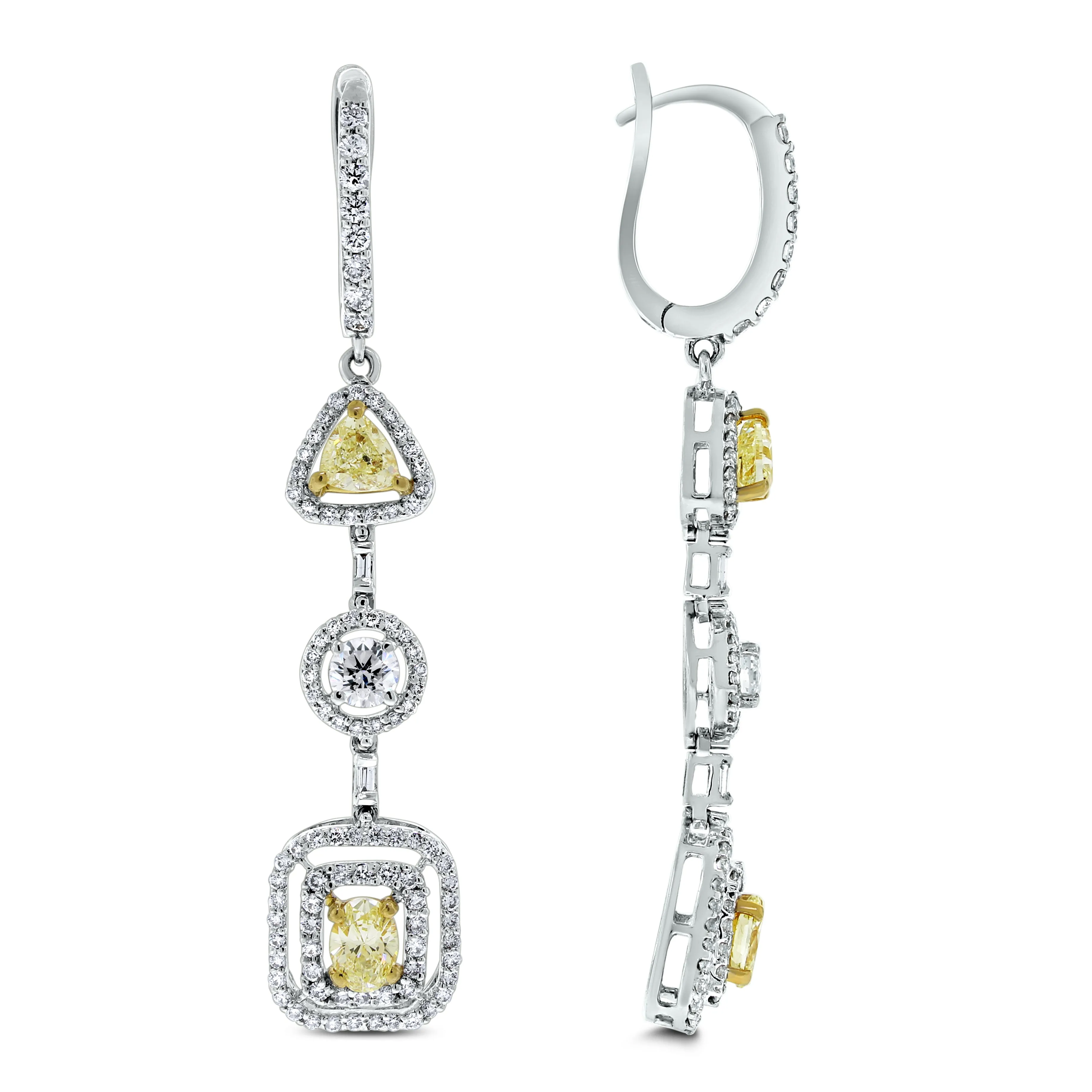 Summer Yellow & White Diamond Suite (21.16 ct Diamonds) in Gold