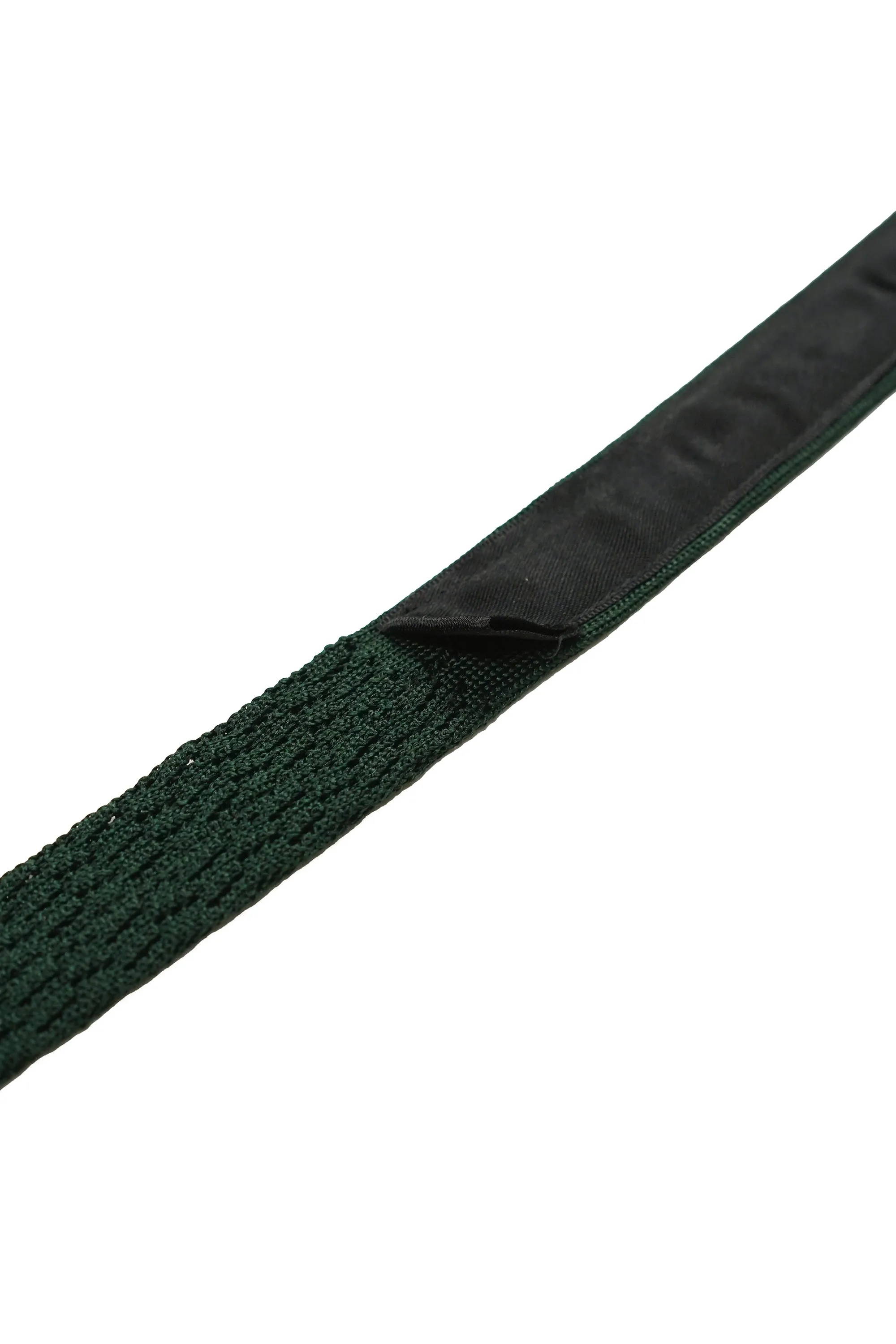 The Armoury Dark Green Silk Knit Tie