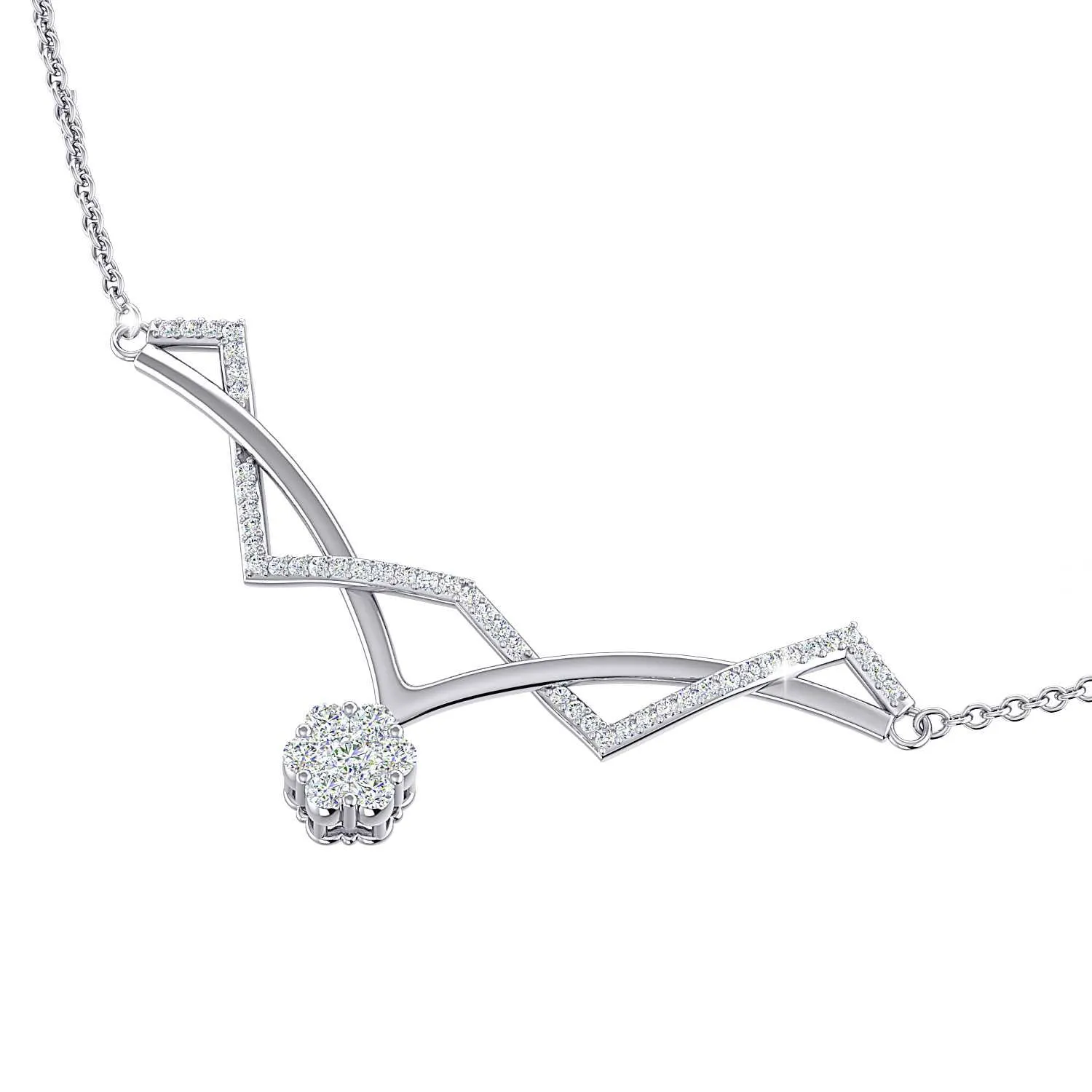 THE CAPITAL DIAMOND NECKLACE