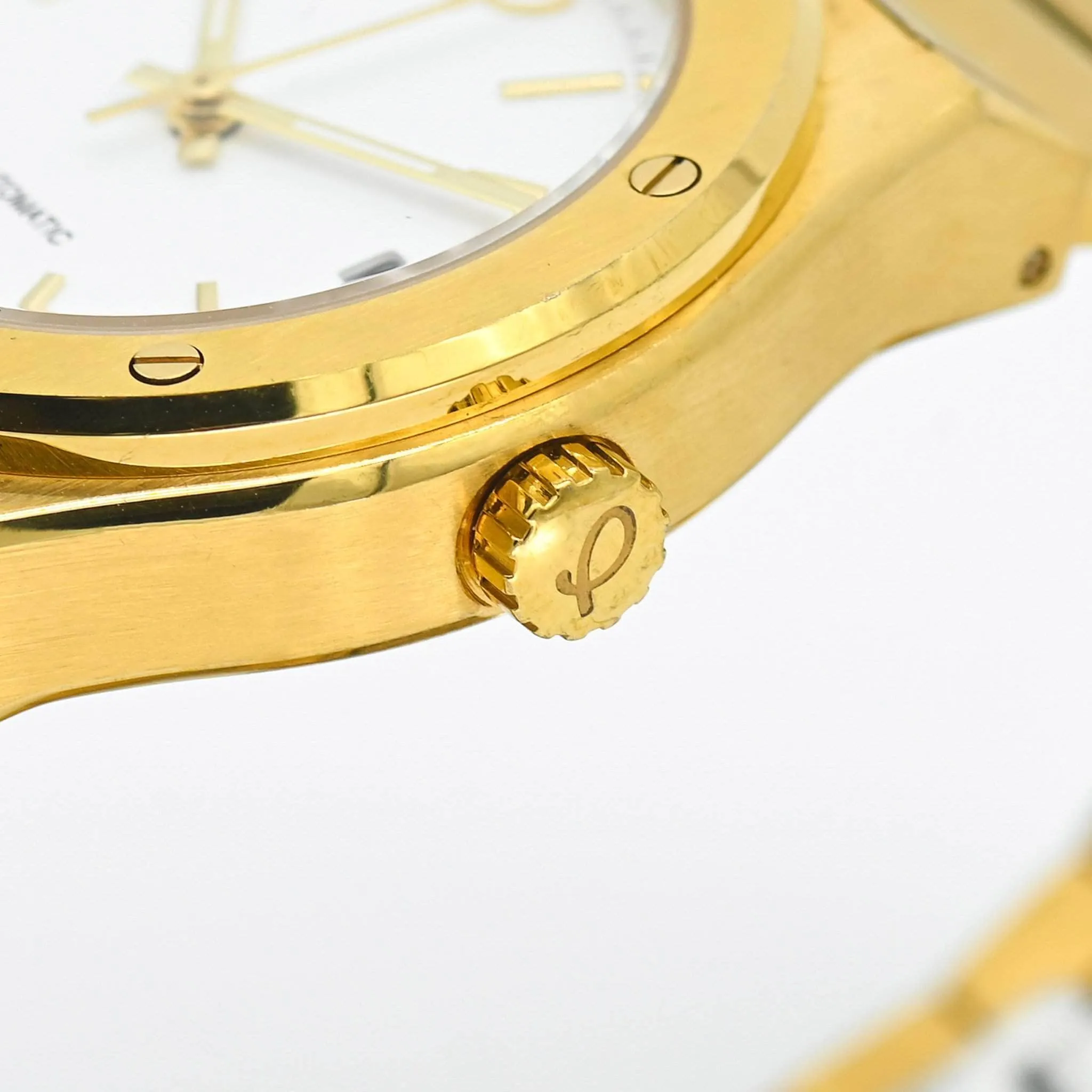 The Classic Gold 38mm Watch - White