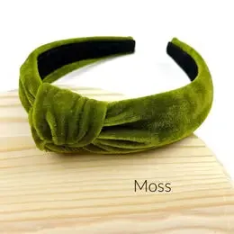 Luxurious Velvet Knotted Headband for Women - Stylish Hair Accessory