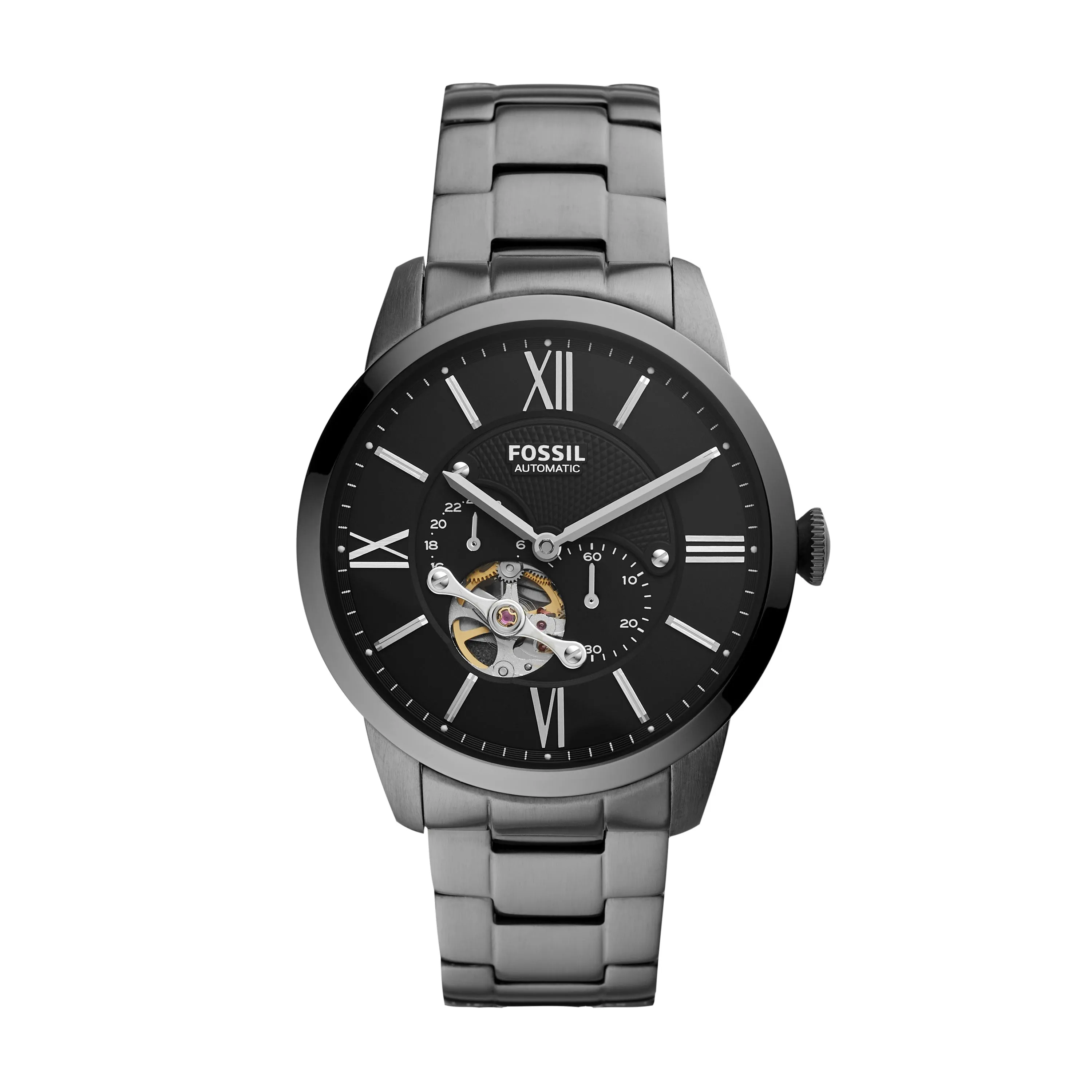 Townsman Automatic Smoke Stainless Steel Watch