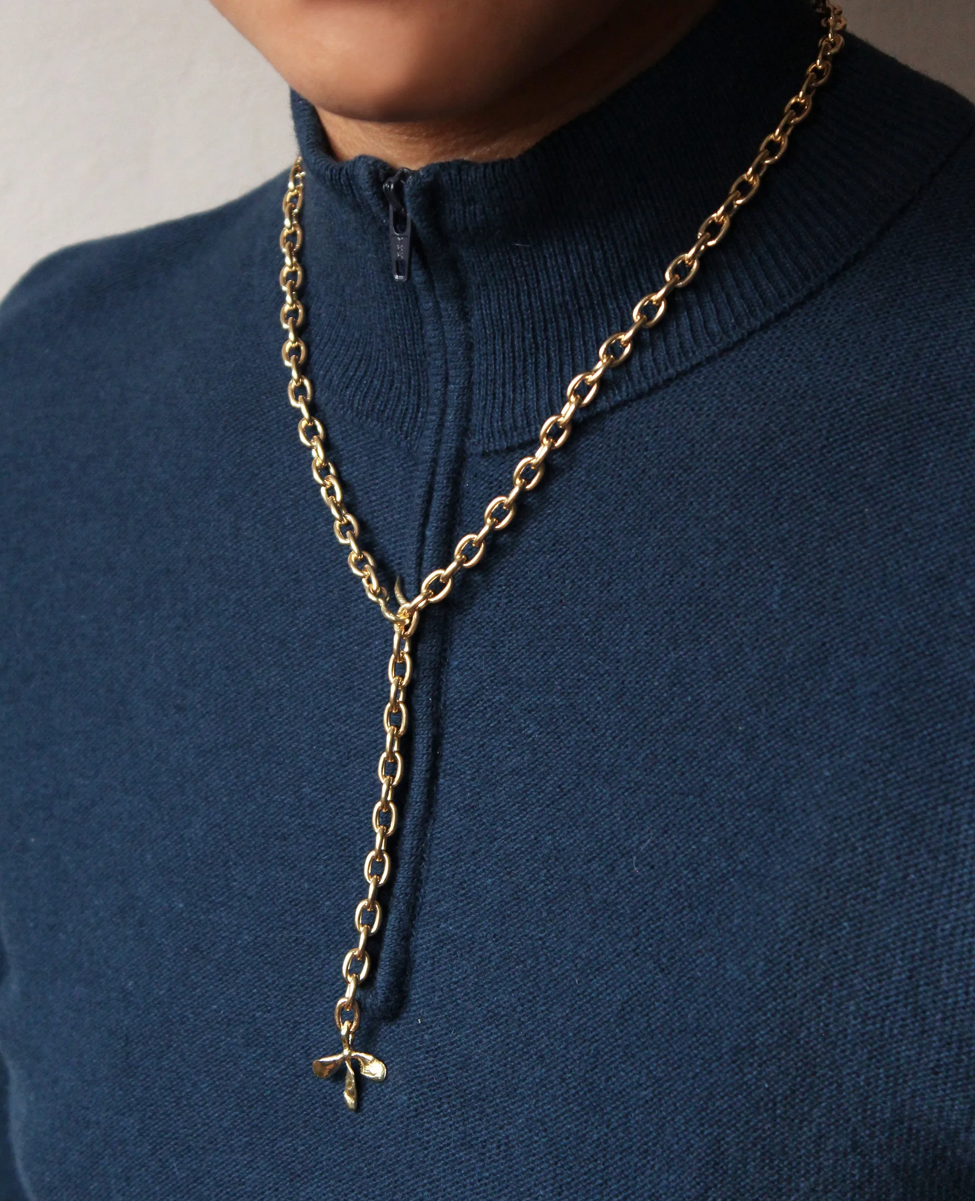 TRIFOLI // vermeil chain