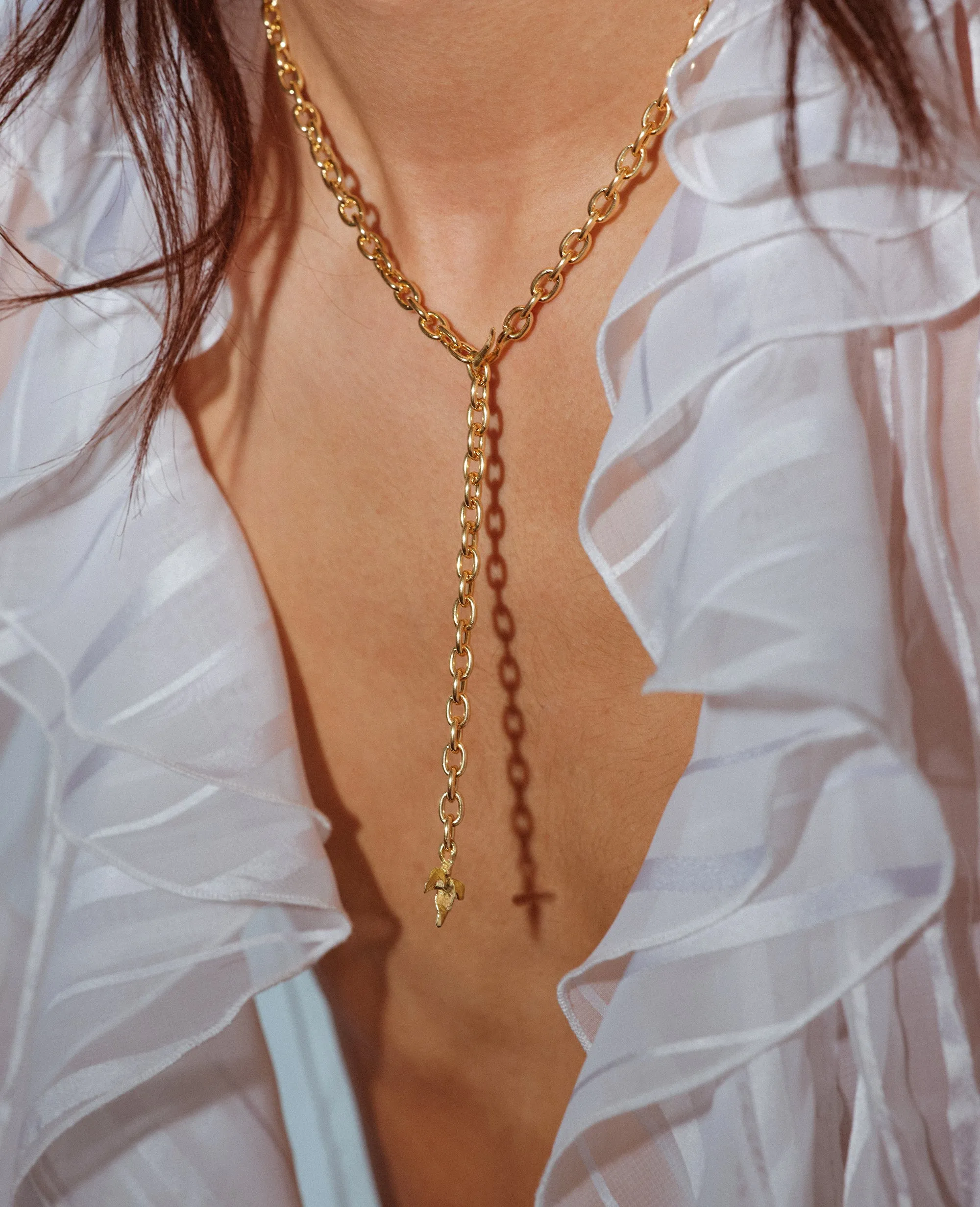 TRIFOLI // vermeil chain