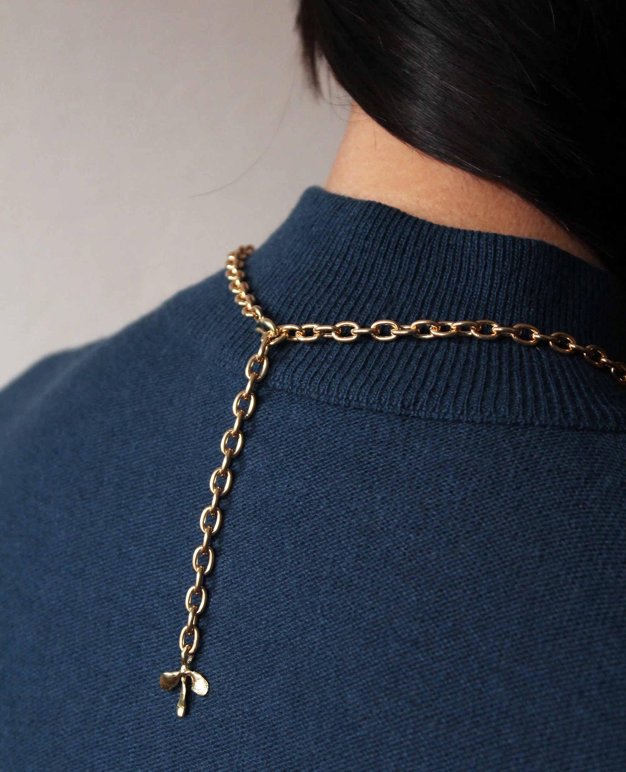 TRIFOLI // vermeil chain