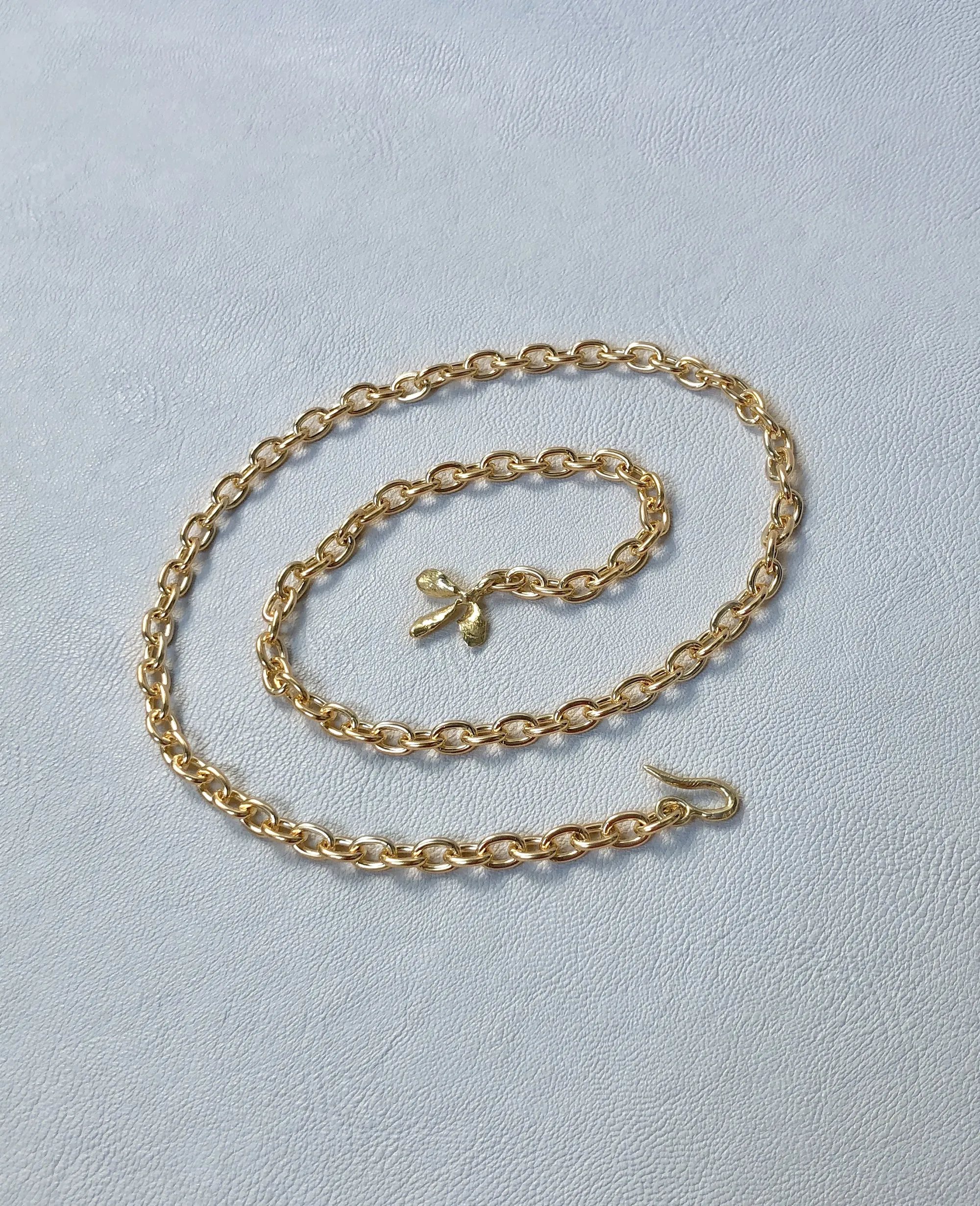 TRIFOLI // vermeil chain