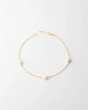 Trinity Pearl Anklet