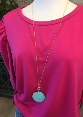 Turquoise Trend Setter Necklace