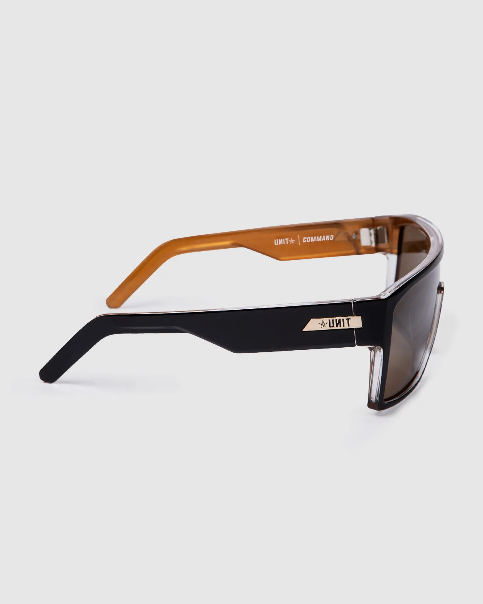 UNIT Sunglasses Command -  Black Gold Polarised