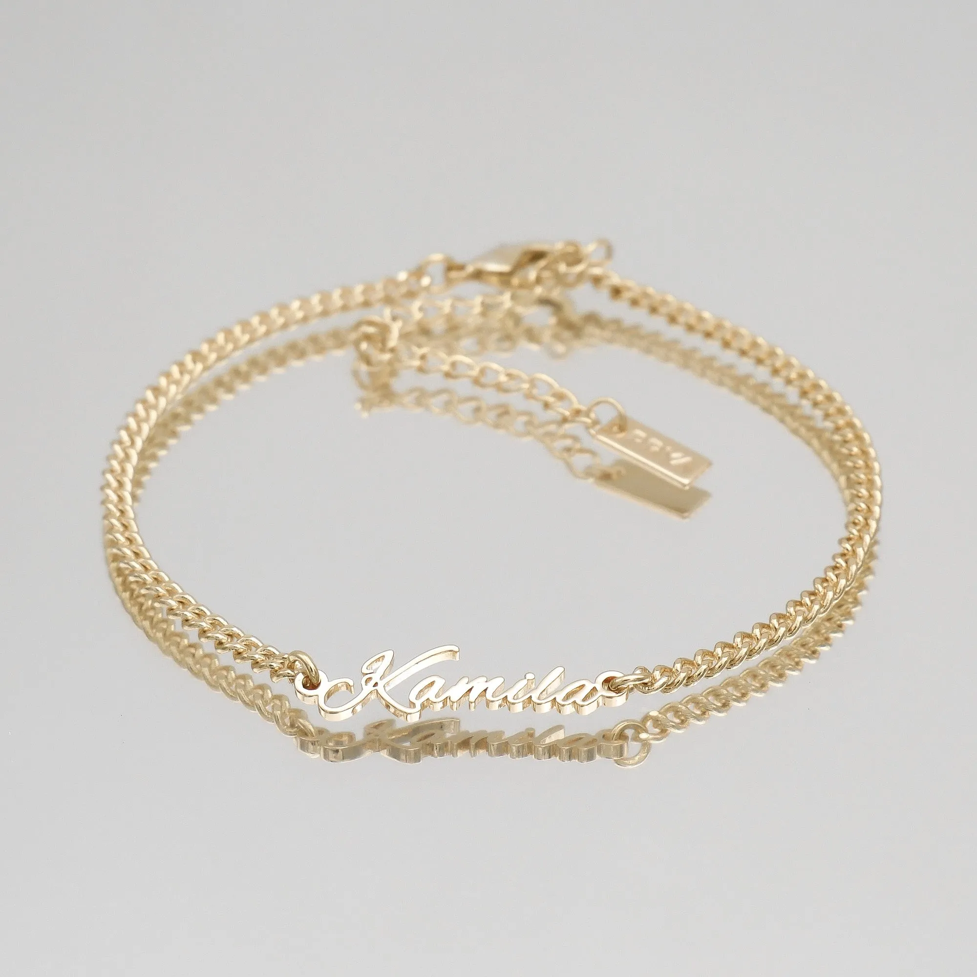 Venice Custom Name Anklet